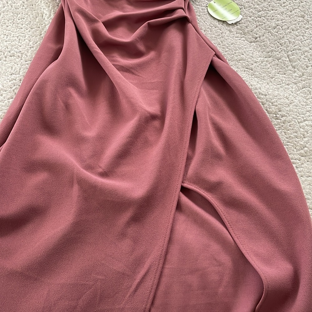 Windsor Formal High Slit Wrap Dress - Picture 2 of 10